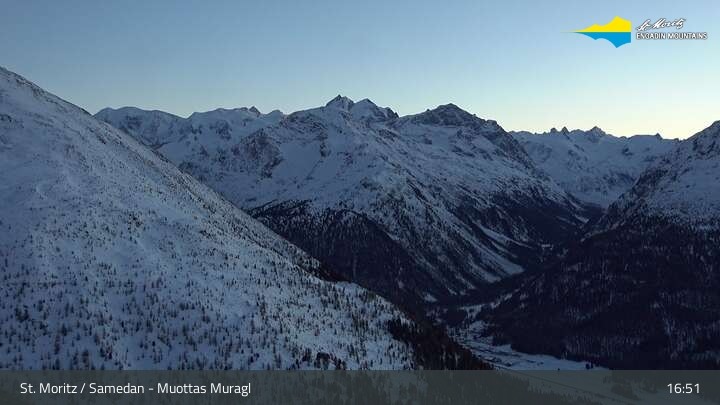 Archived image Webcam Engadin Muottas Muragl
