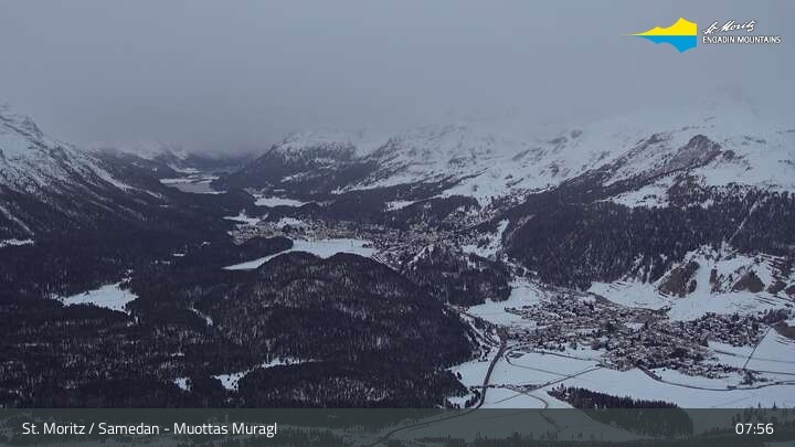 Archived image Webcam Engadin Muottas Muragl