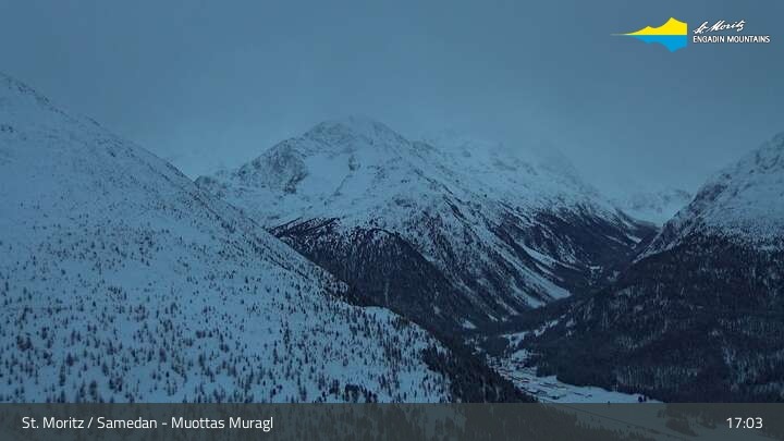 Archiv Foto Webcam Engadin St. Moritz