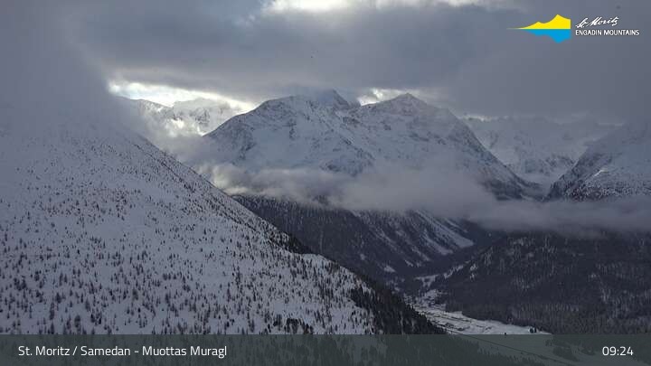 Archiv Foto Webcam Engadin St. Moritz