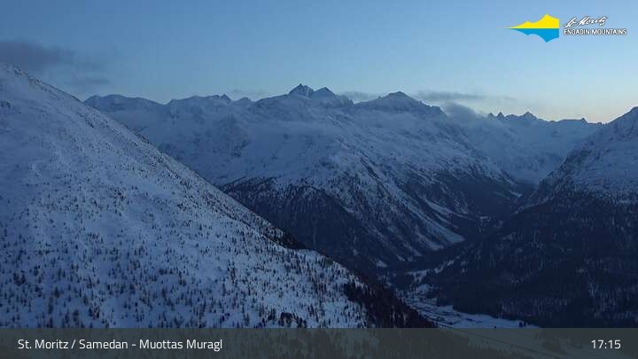 Archiv Foto Webcam Engadin St. Moritz