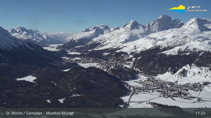 Archiv Foto Webcam Engadin St. Moritz