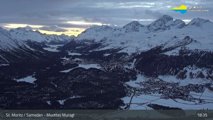 Archiv Foto Webcam Engadin St. Moritz