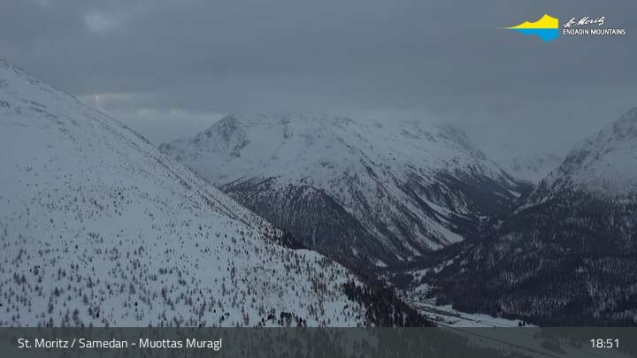 Archiv Foto Webcam Engadin St. Moritz