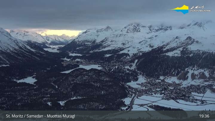 Archiv Foto Webcam Engadin St. Moritz