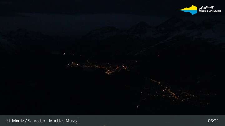 Archived image Webcam Engadin Muottas Muragl