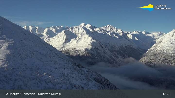 Archiv Foto Webcam Engadin St. Moritz