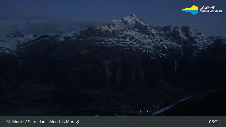 Archiv Foto Webcam Engadin St. Moritz