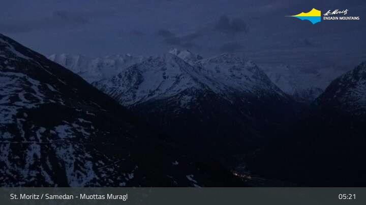 Archiv Foto Webcam Engadin St. Moritz