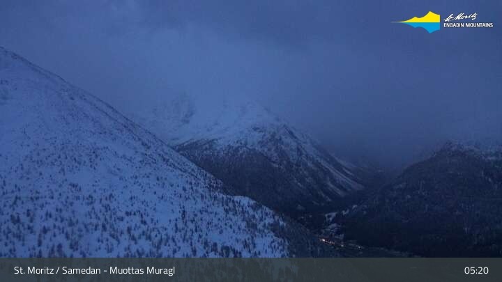 Archiv Foto Webcam Engadin St. Moritz