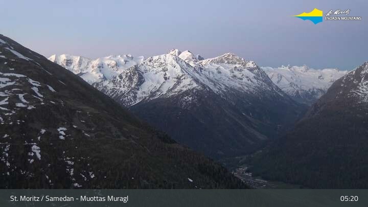 Archiv Foto Webcam Engadin St. Moritz