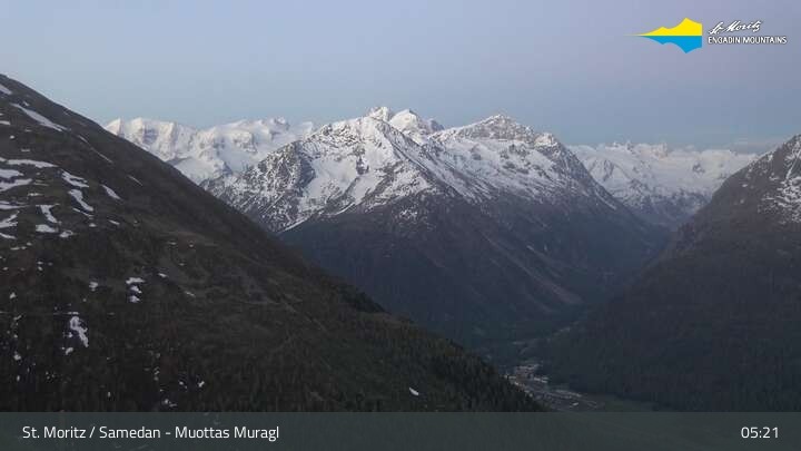 Archived image Webcam Engadin Muottas Muragl