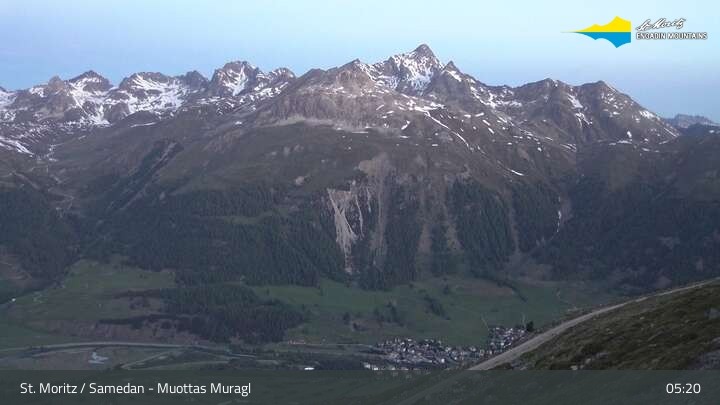 Archived image Webcam Engadin Muottas Muragl