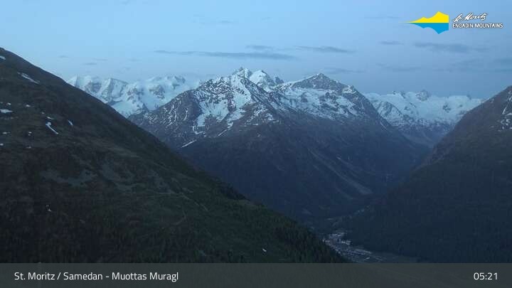 Archiv Foto Webcam Engadin St. Moritz