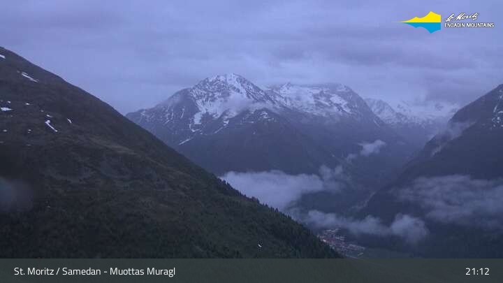 Archiv Foto Webcam Engadin St. Moritz