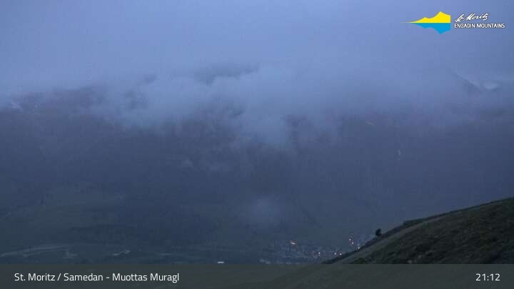 Archiv Foto Webcam Engadin St. Moritz
