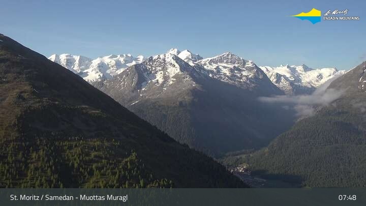 Archiv Foto Webcam Engadin St. Moritz