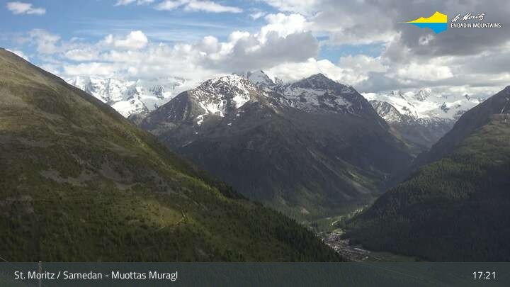 Archiv Foto Webcam Engadin St. Moritz