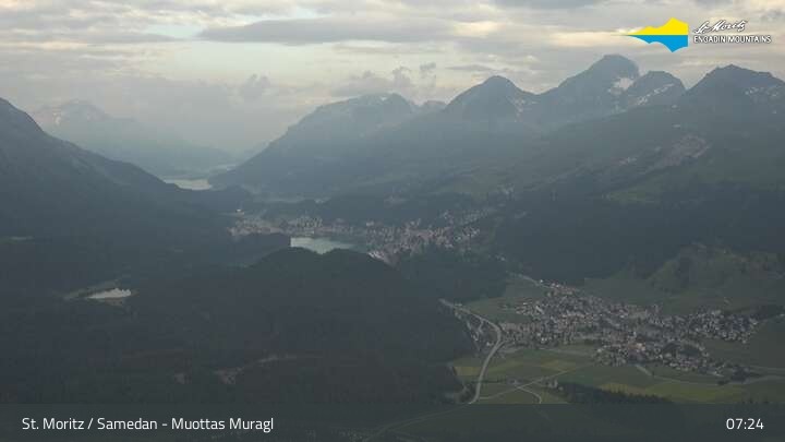 Archiv Foto Webcam Engadin St. Moritz