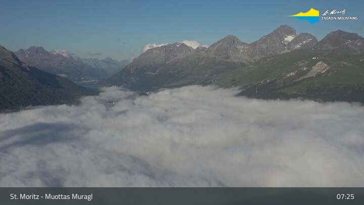 Archived image Webcam Engadin Muottas Muragl