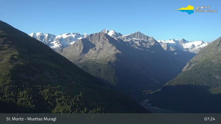 Archiv Foto Webcam Engadin St. Moritz