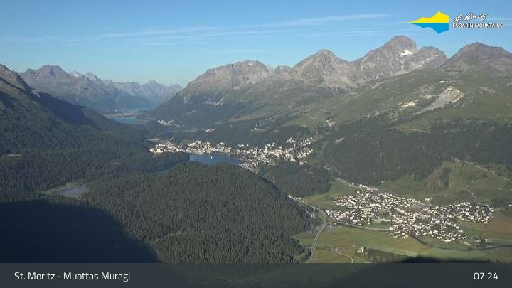 Archiv Foto Webcam Engadin St. Moritz