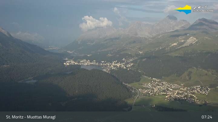 Archiv Foto Webcam Engadin St. Moritz