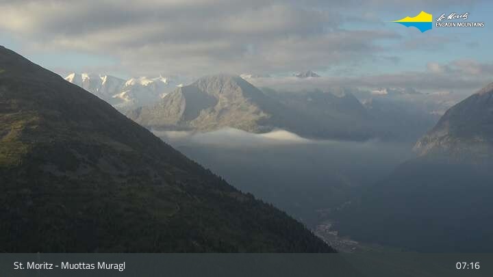 Archiv Foto Webcam Engadin St. Moritz