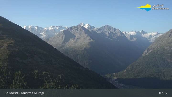 Archiv Foto Webcam Engadin St. Moritz