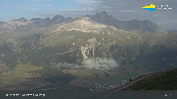 Archiv Foto Webcam Engadin St. Moritz