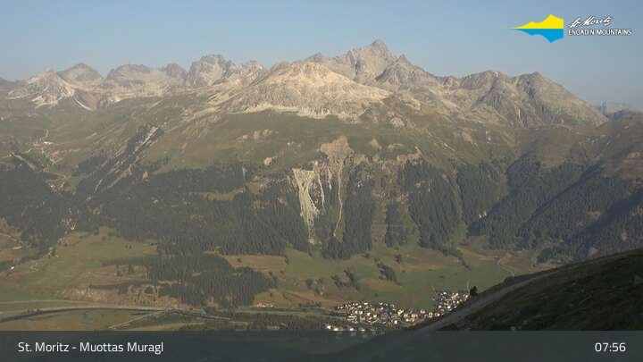 Archiv Foto Webcam Engadin St. Moritz