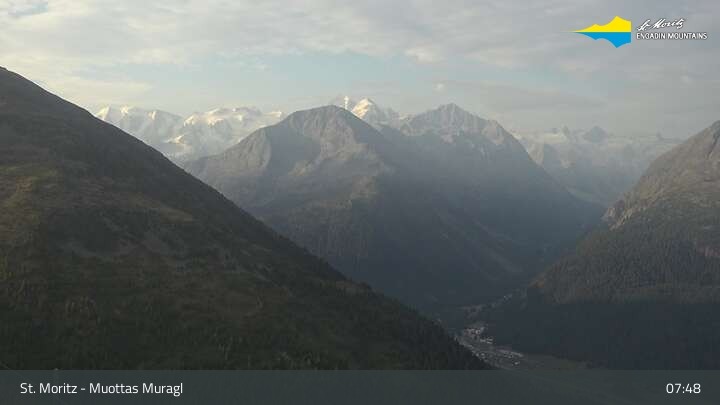 Archiv Foto Webcam Engadin St. Moritz