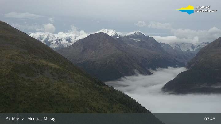 Archiv Foto Webcam Engadin St. Moritz