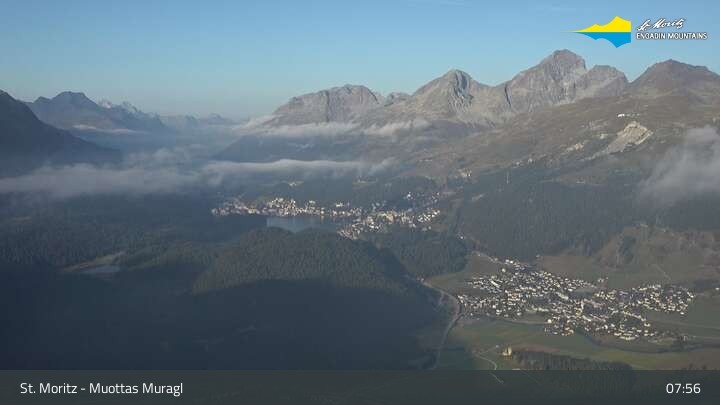 Archiv Foto Webcam Engadin St. Moritz