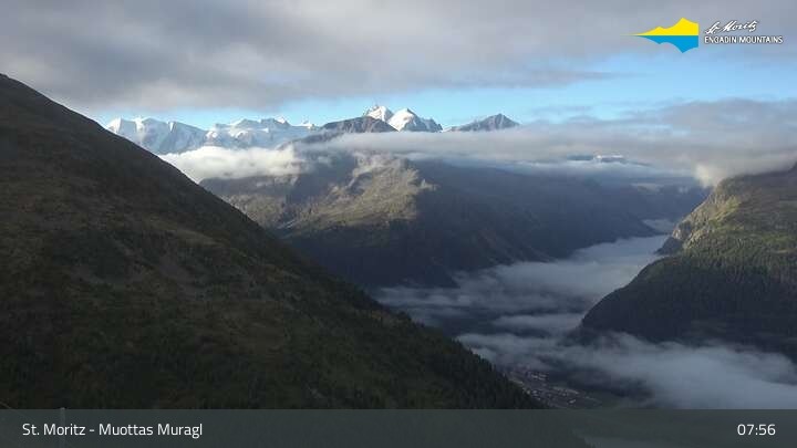 Archiv Foto Webcam Engadin St. Moritz