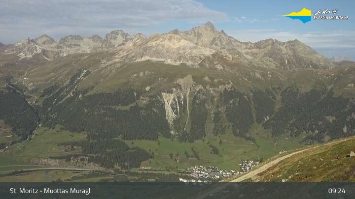 Archiv Foto Webcam Engadin St. Moritz