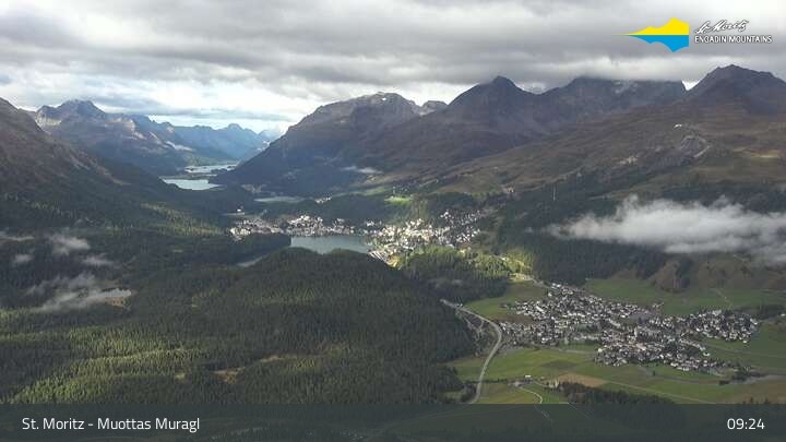 Archived image Webcam Engadin Muottas Muragl