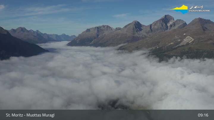 Archived image Webcam Engadin Muottas Muragl
