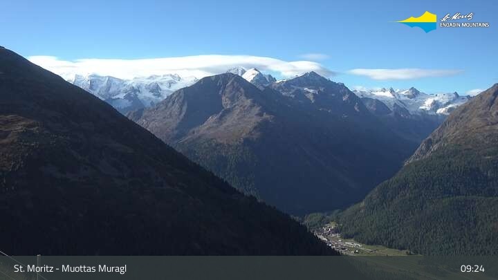 Archiv Foto Webcam Engadin St. Moritz