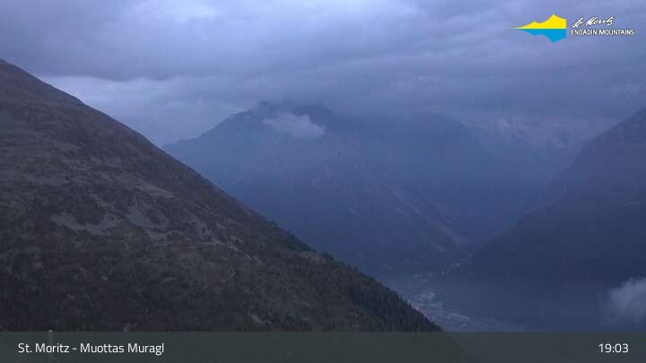 Archiv Foto Webcam Engadin St. Moritz