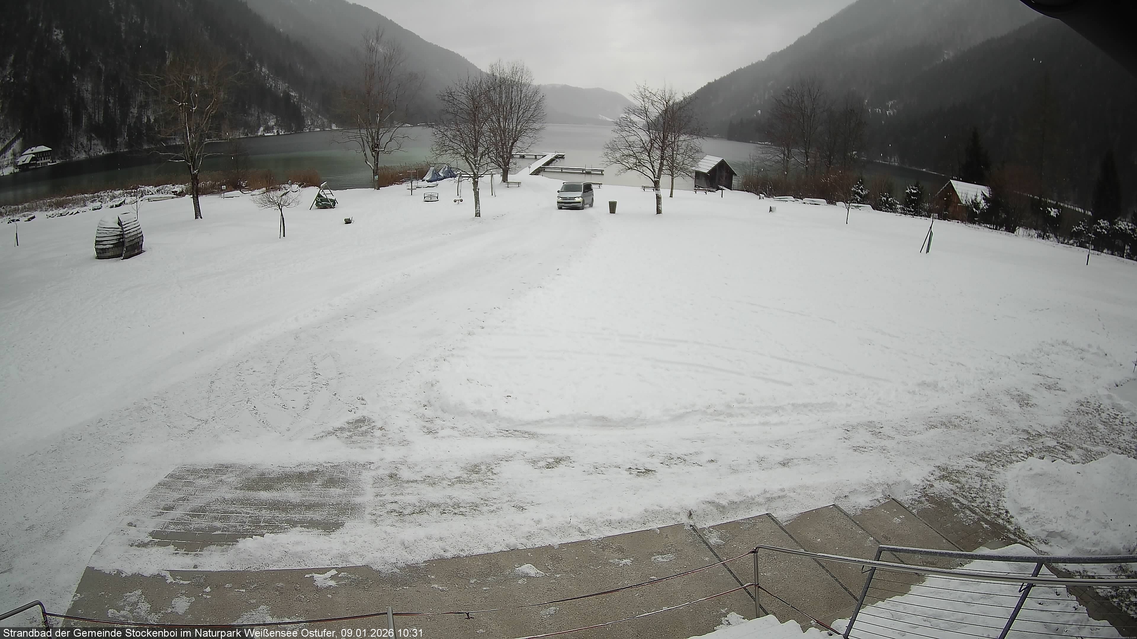 Archiv Foto Webcam Weissensee (Stockenboi Seite)