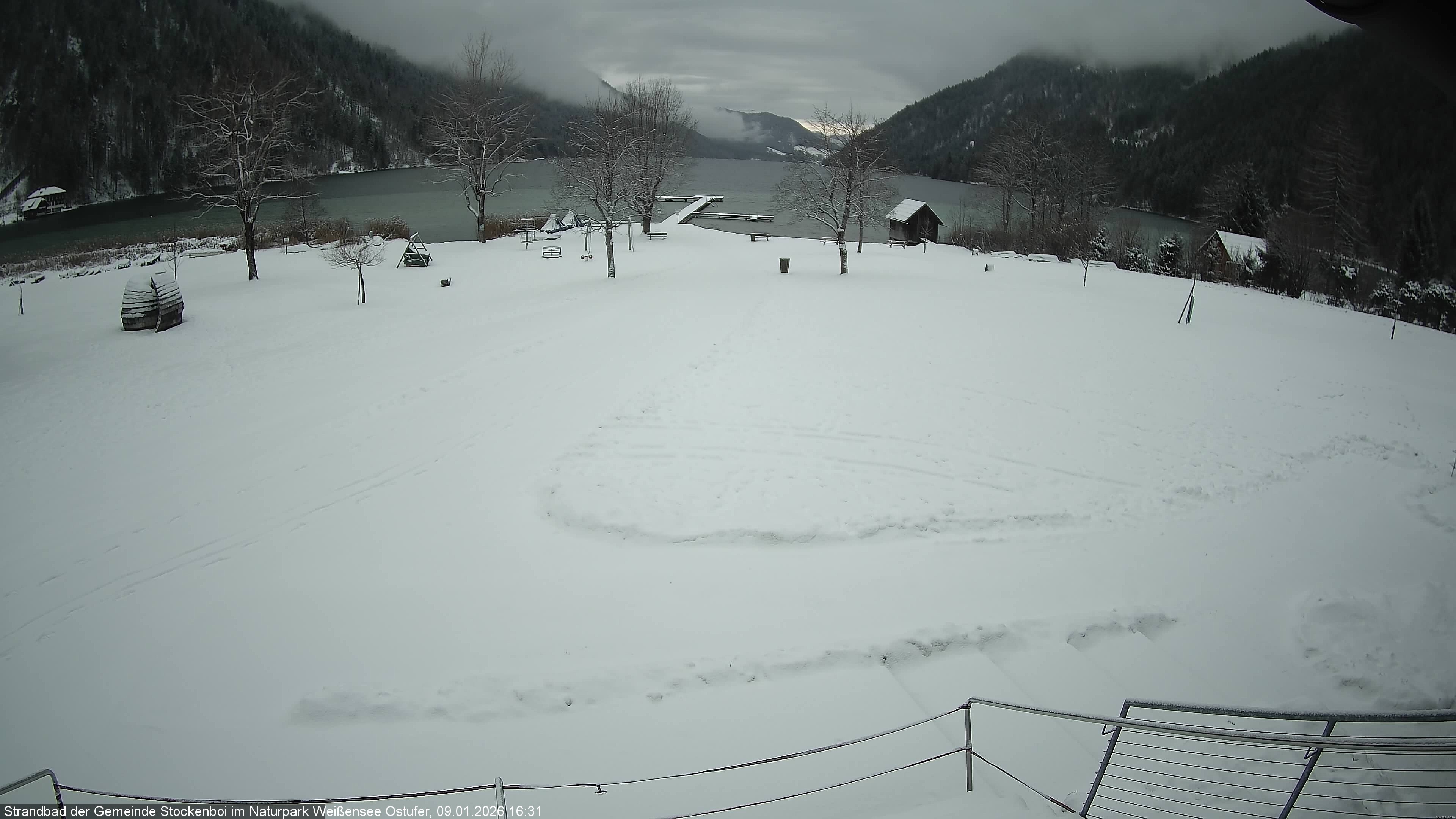 Archiv Foto Webcam Weissensee (Stockenboi Seite)