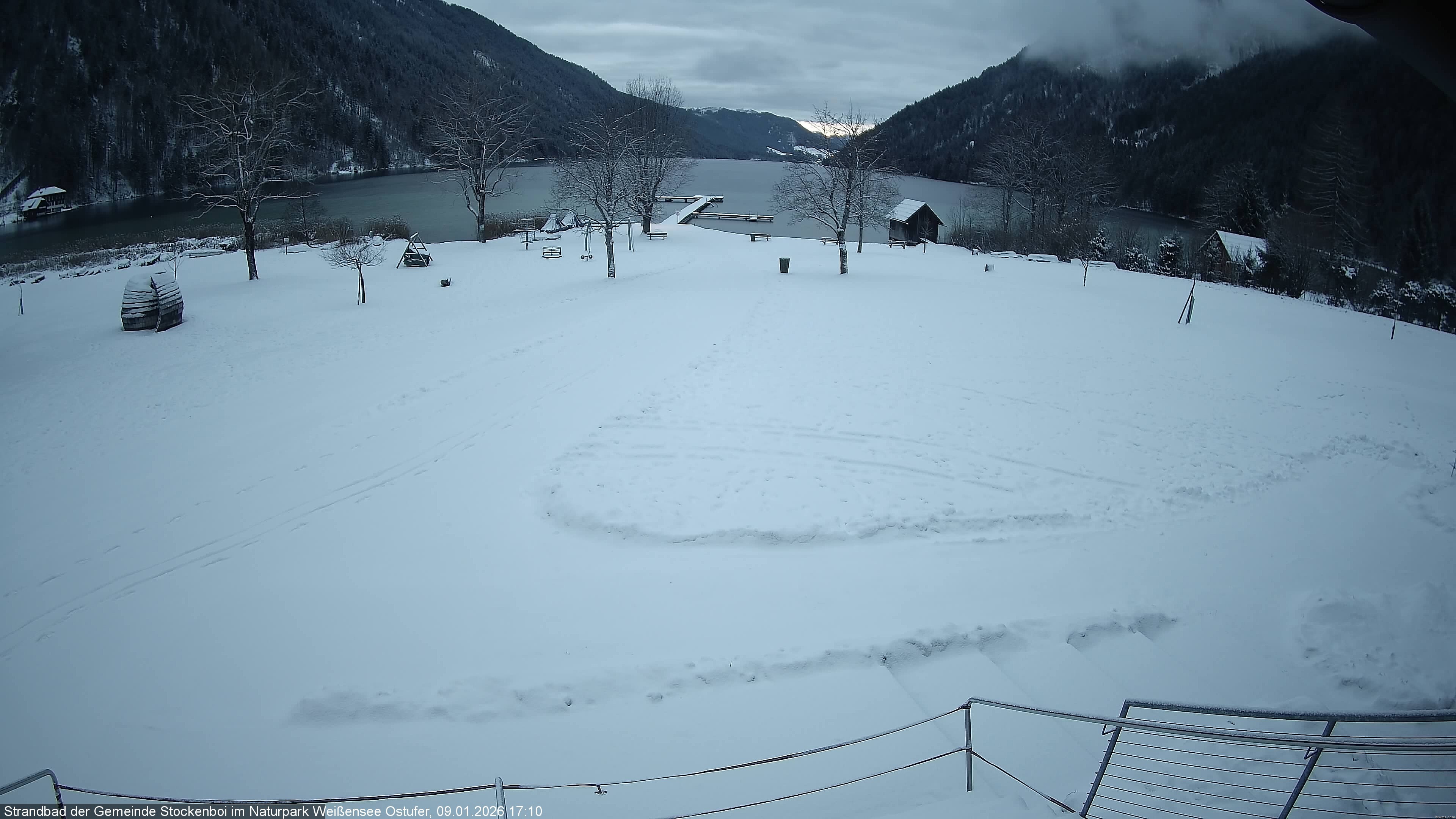 Archiv Foto Webcam Weissensee (Stockenboi Seite)