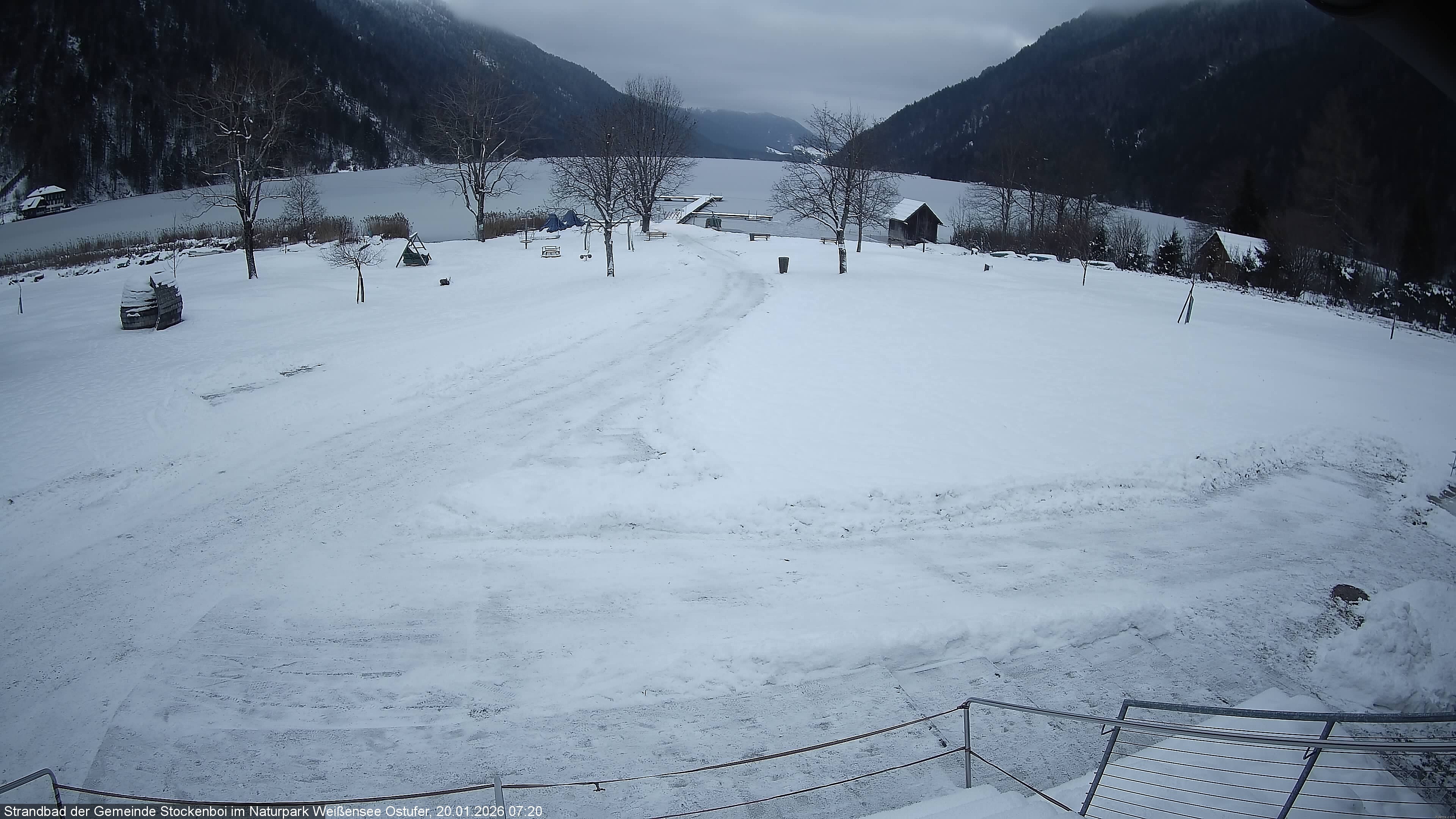 Archiv Foto Webcam Weissensee (Stockenboi Seite)