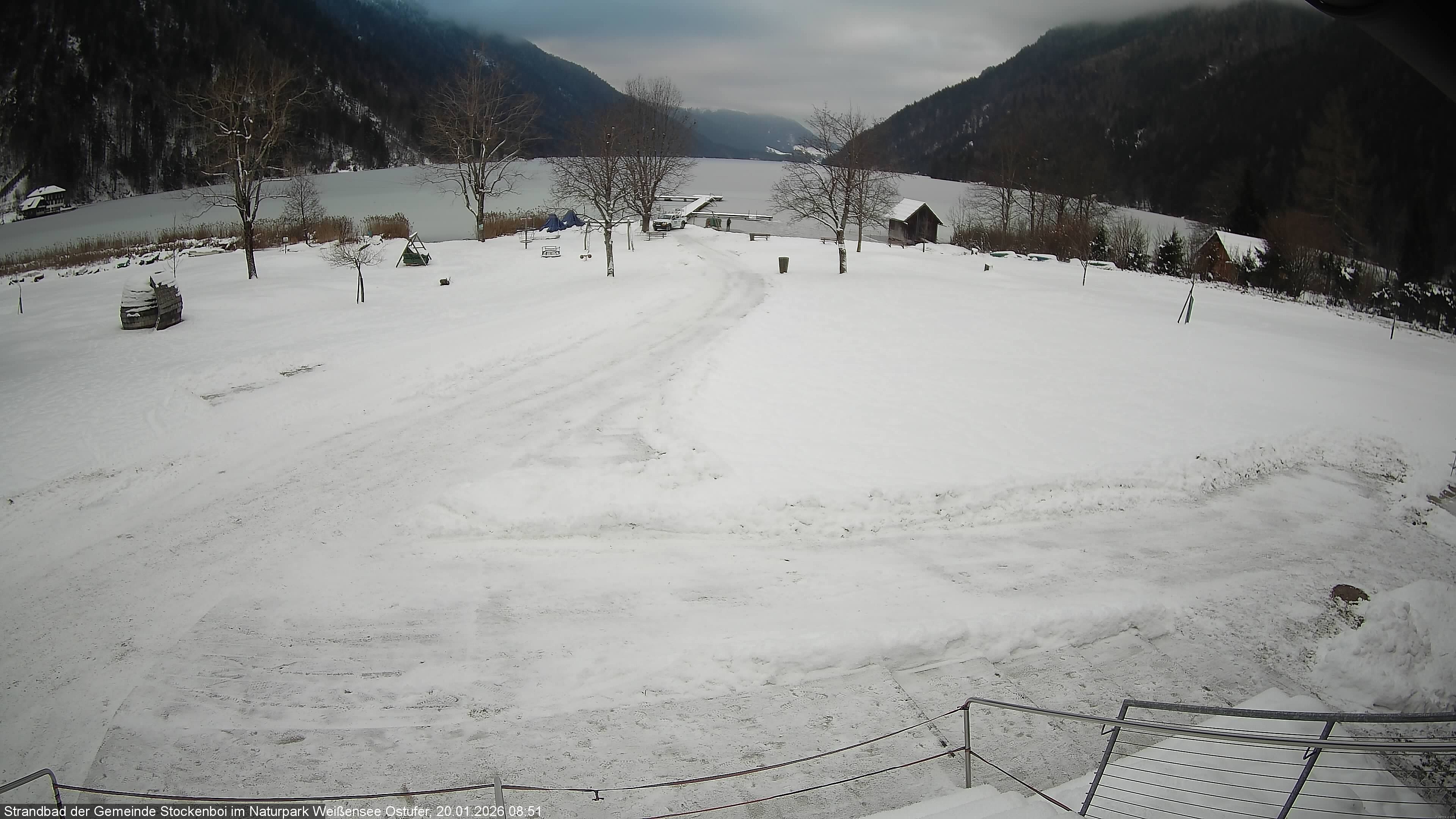 Archiv Foto Webcam Weissensee (Stockenboi Seite)