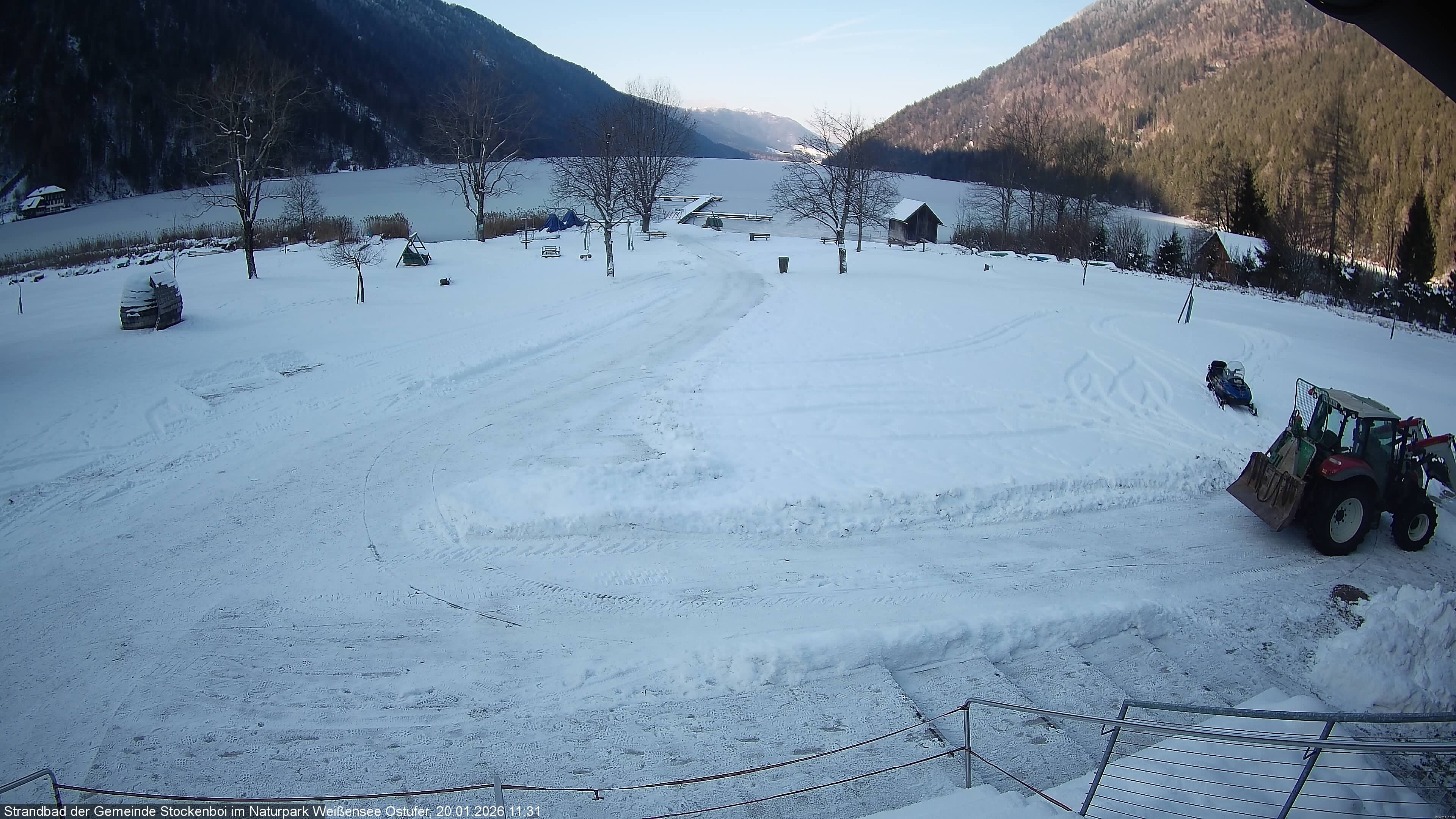 Archiv Foto Webcam Weissensee (Stockenboi Seite)
