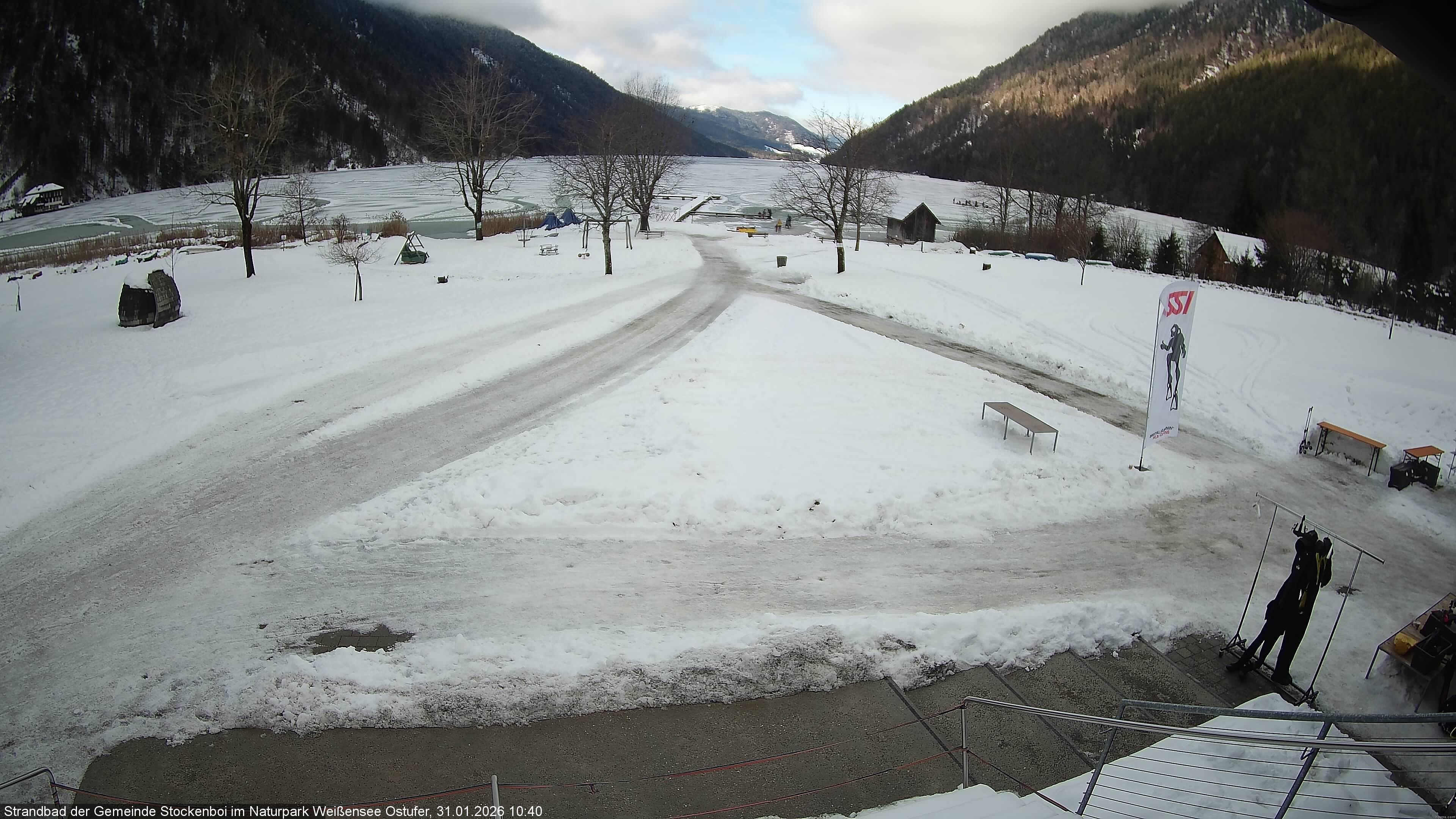 Archiv Foto Webcam Weissensee (Stockenboi Seite)