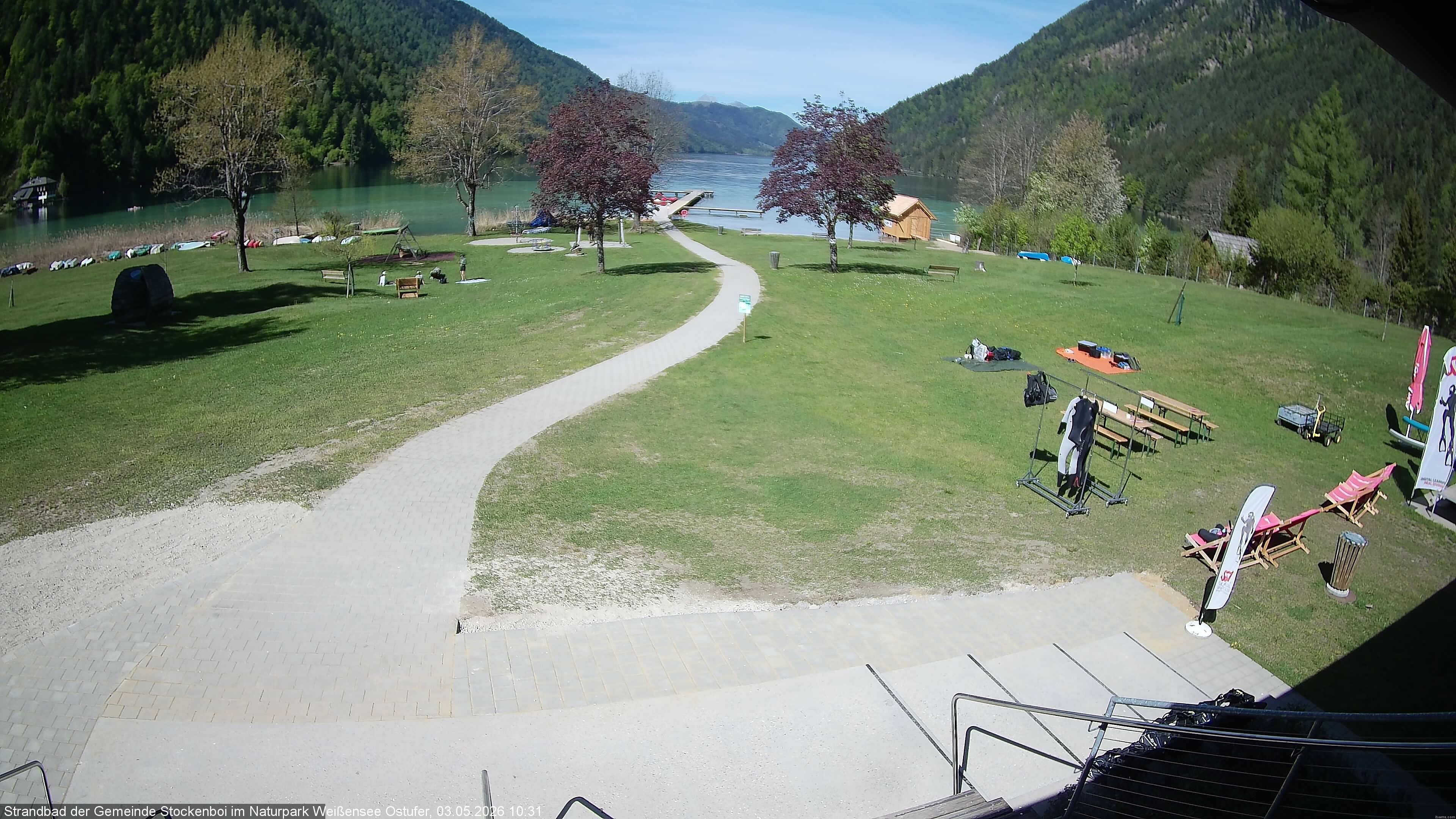 Archiv Foto Webcam Weissensee (Stockenboi Seite)