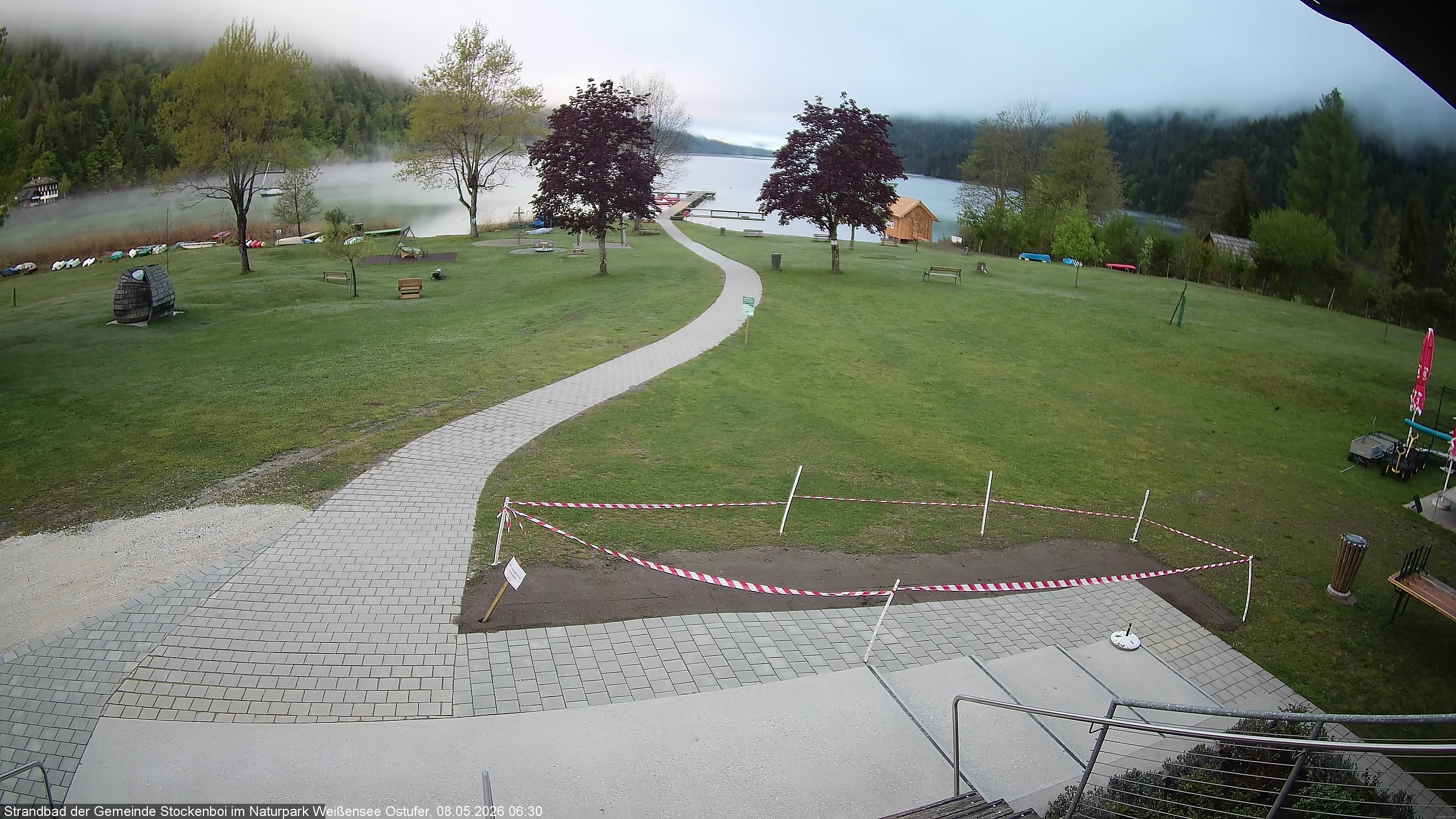 Archiv Foto Webcam Weissensee (Stockenboi Seite)