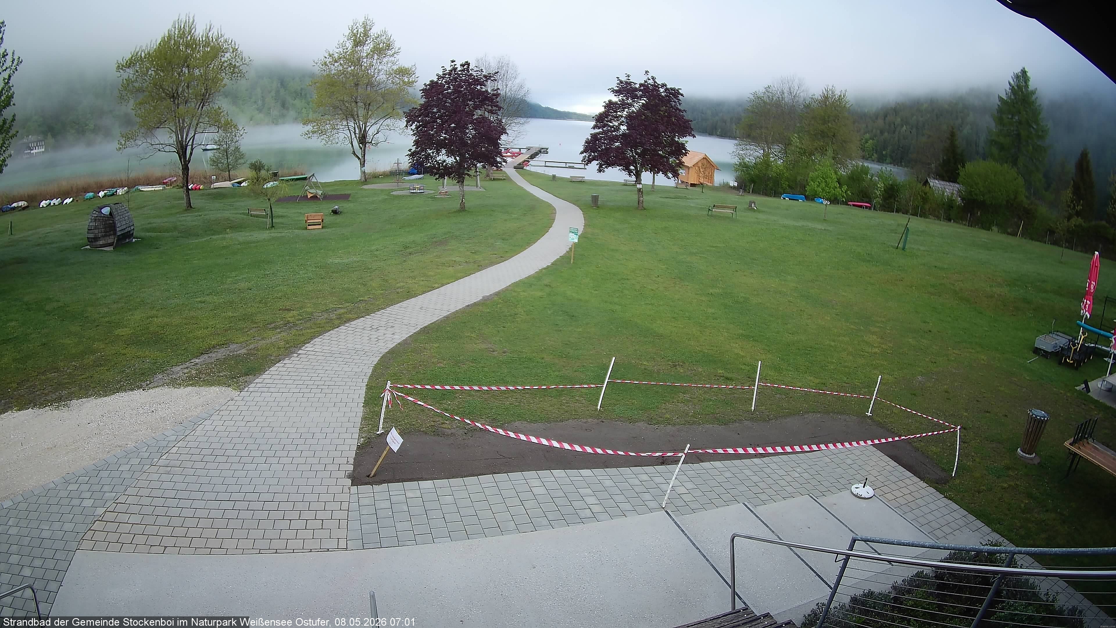 Archiv Foto Webcam Weissensee (Stockenboi Seite)